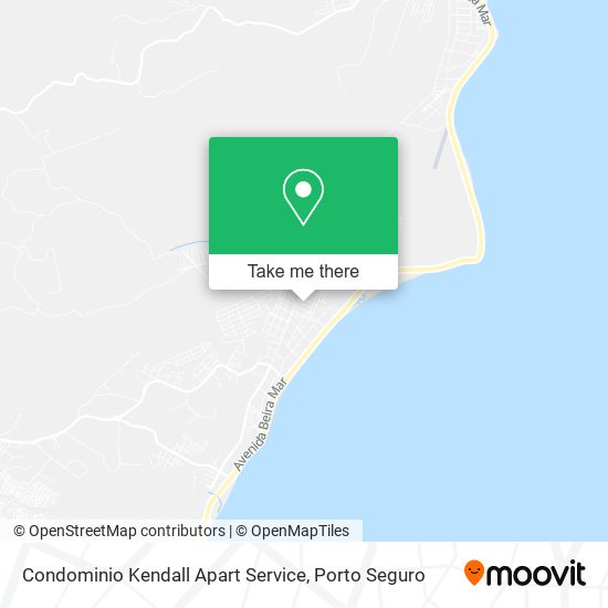 Condominio Kendall Apart Service map