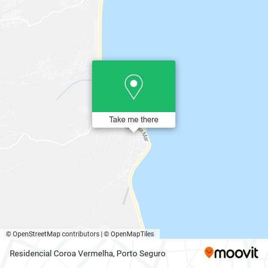 Residencial Coroa Vermelha map