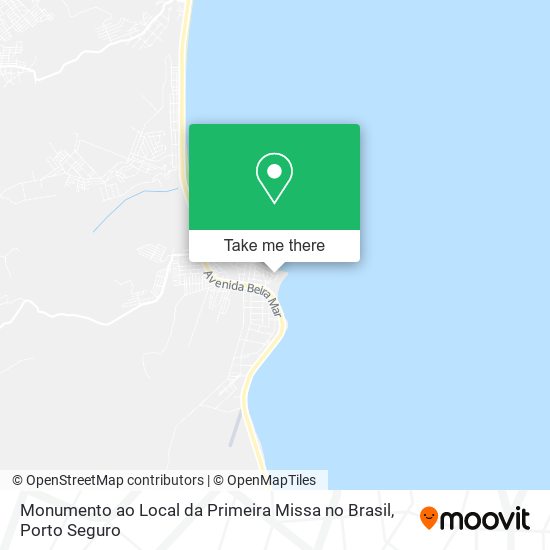 Monumento ao Local da Primeira Missa no Brasil map