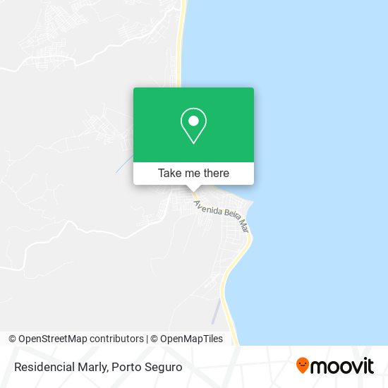 Residencial Marly map