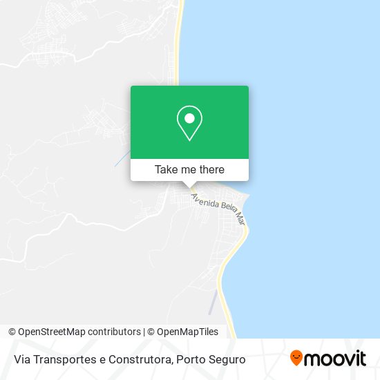 Via Transportes e Construtora map