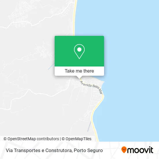 Via Transportes e Construtora map