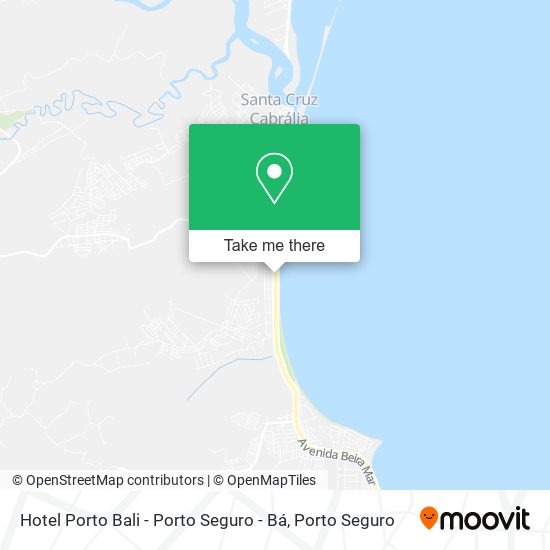 Hotel Porto Bali - Porto Seguro - Bá map