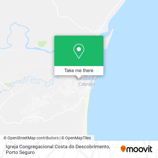 Igreja Congregacional Costa do Descobrimento map