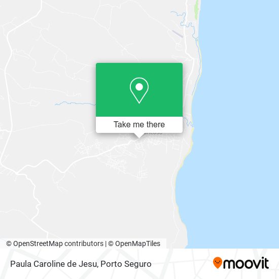 Paula Caroline de Jesu map