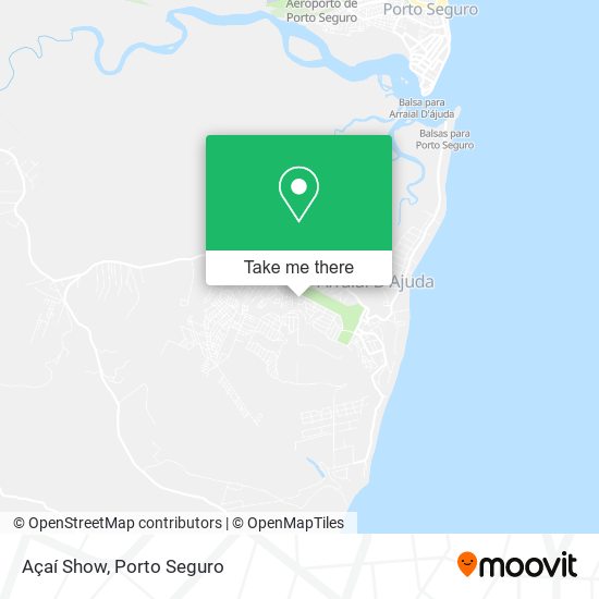 Açaí Show map