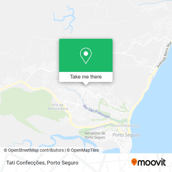 Tati Confecções map