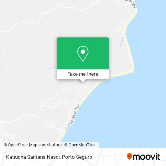 Katiucha Santana Nasci map