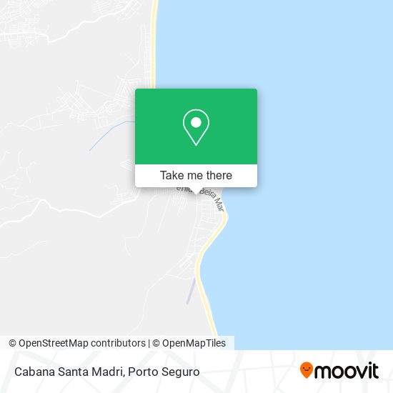 Cabana Santa Madri map