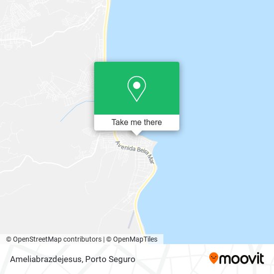 Ameliabrazdejesus map