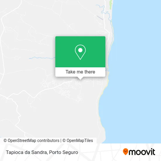 Tapioca da Sandra map