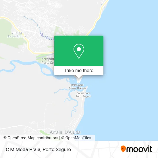 C M Moda Praia map
