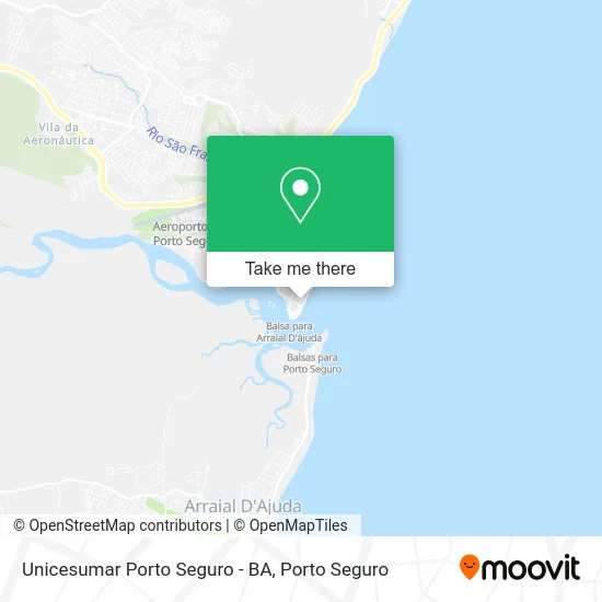 Unicesumar Porto Seguro - BA map