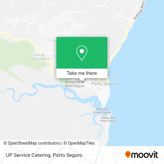 UP Service Catering map