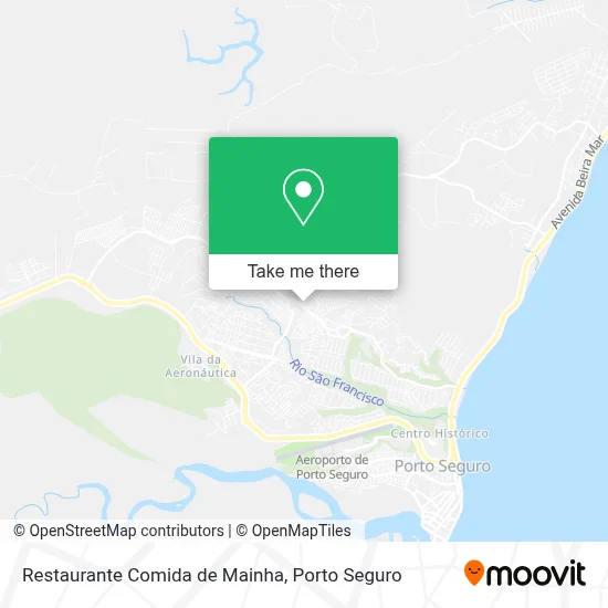 Restaurante Comida de Mainha map