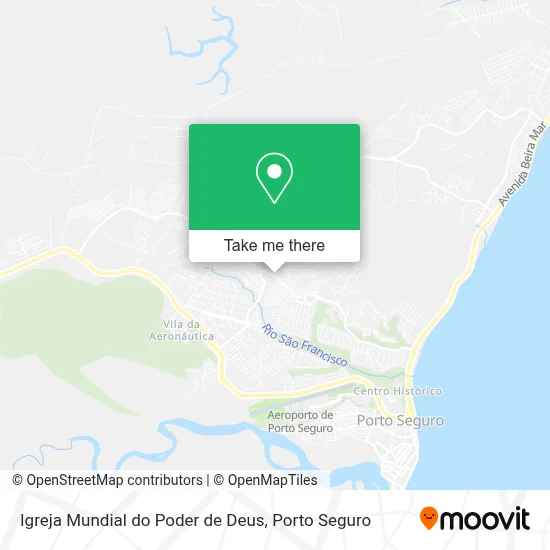 Igreja Mundial do Poder de Deus map