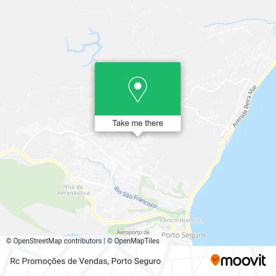Rc Promoções de Vendas map