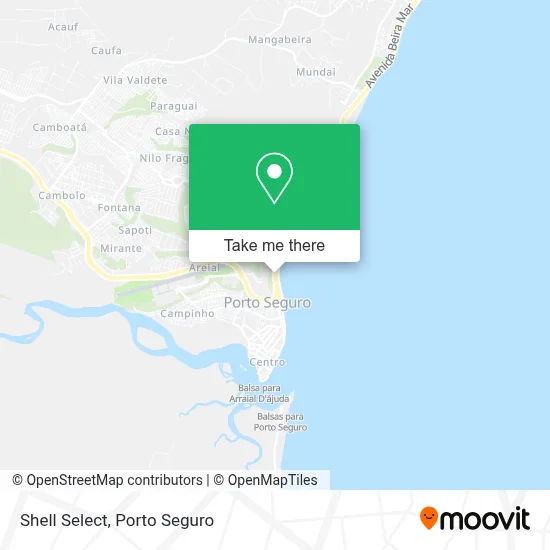 Shell Select map