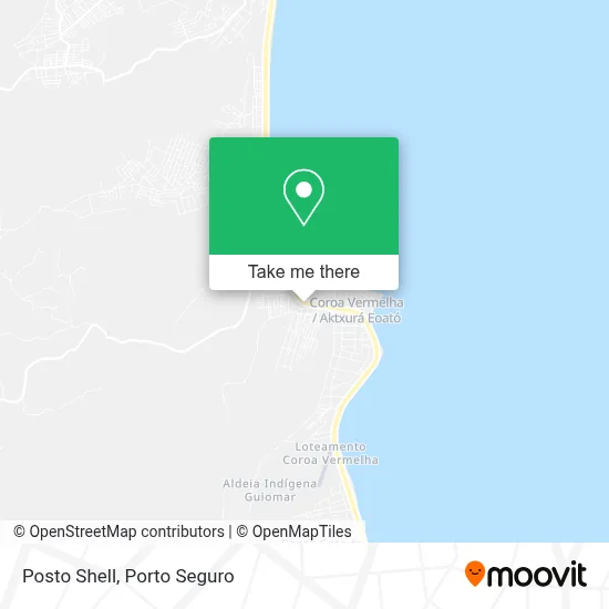 Posto Shell map