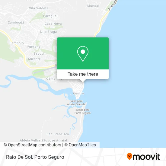 Raio De Sol map