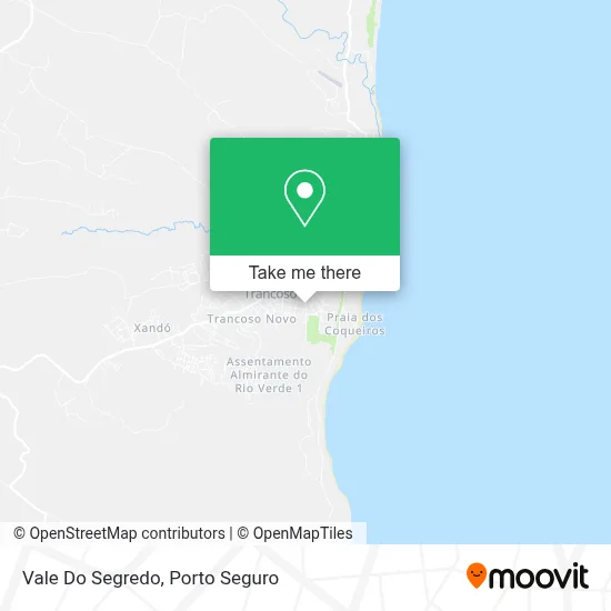 Vale Do Segredo map