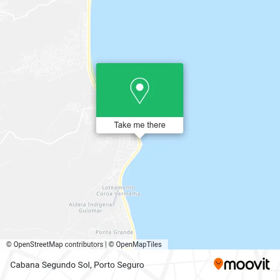 Cabana Segundo Sol map