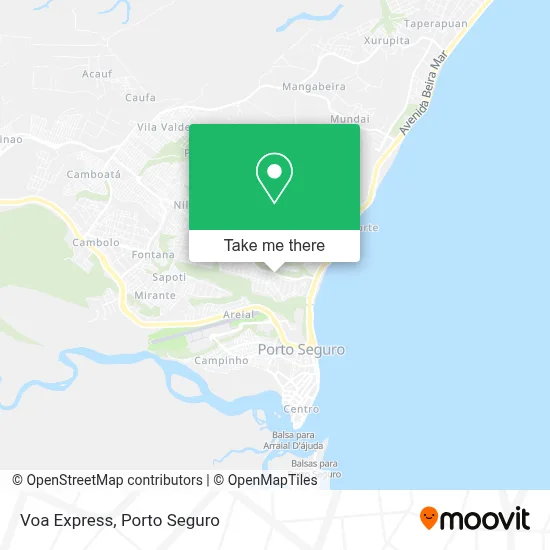 Voa Express map
