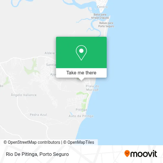 Rio De Pitinga map