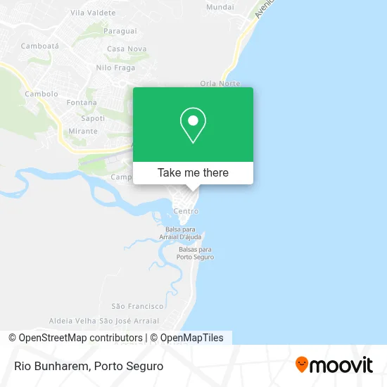 Rio Bunharem map