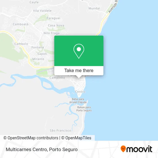 Multicarnes Centro map