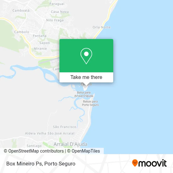 Box Mineiro Ps map