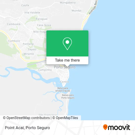 Point Acai map