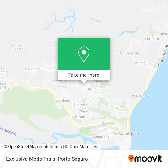 Exclusiva Moda Praia map