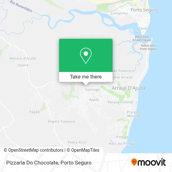 Pizzaria Do Chocolate map