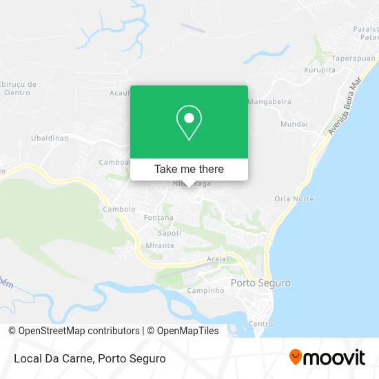 Local Da Carne map