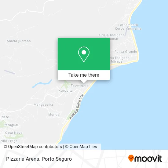 Pizzaria Arena map
