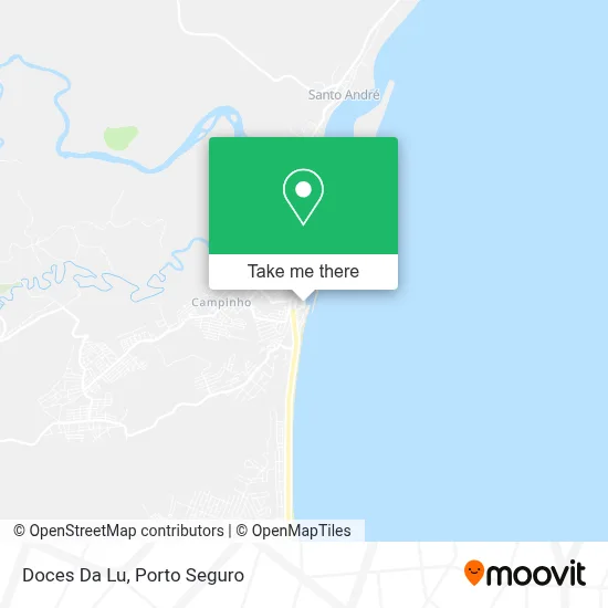 Doces Da Lu map