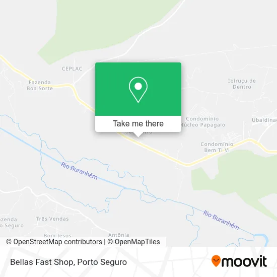 Bellas Fast Shop map