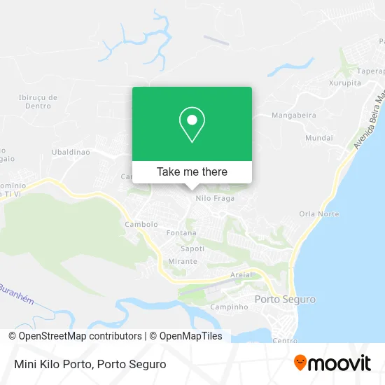 Mini Kilo Porto map