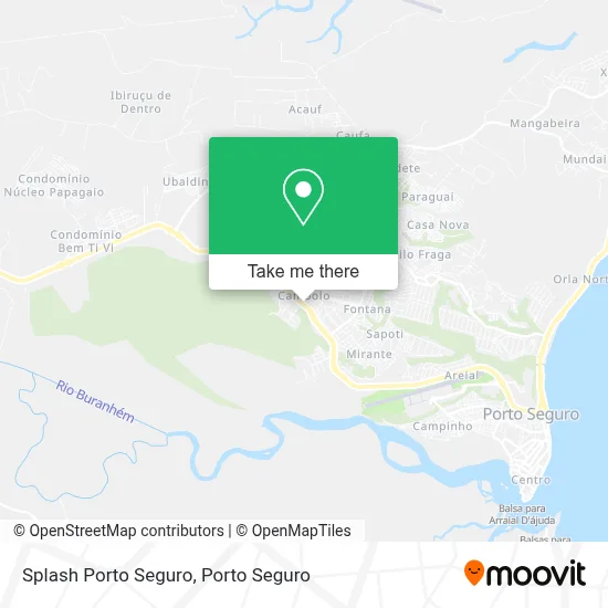 Splash Porto Seguro map