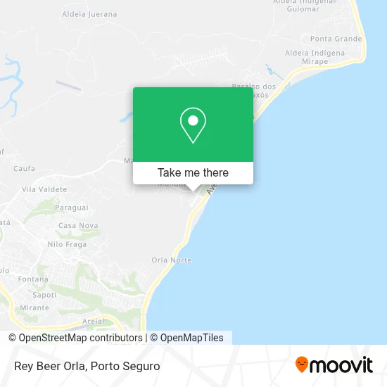 Rey Beer Orla map