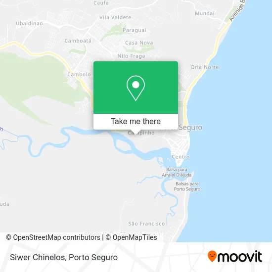 Siwer Chinelos map