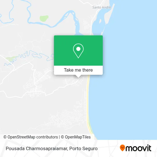 Pousada Charmosapraiamar map