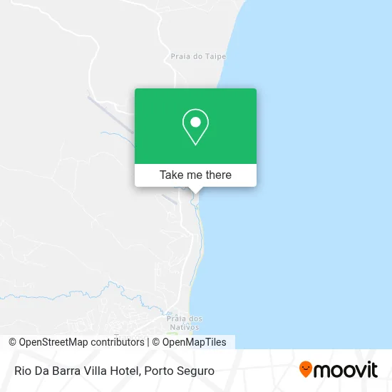 Rio Da Barra Villa Hotel map