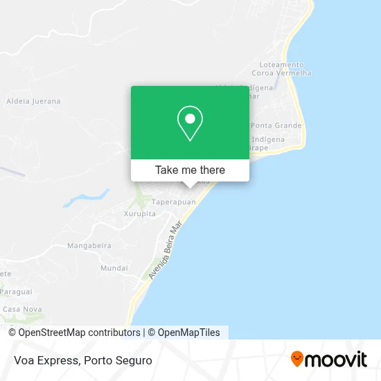 Voa Express map