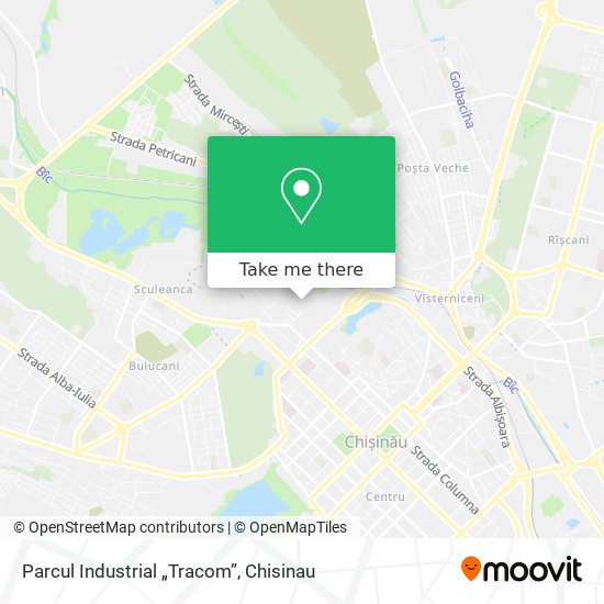 Parcul Industrial „Tracom” map
