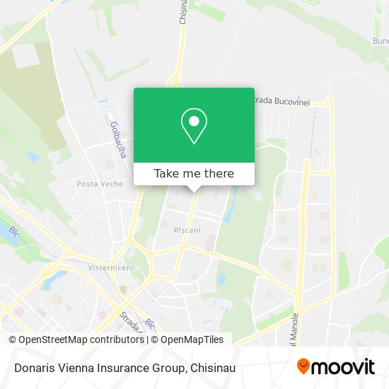 Donaris Vienna Insurance Group map