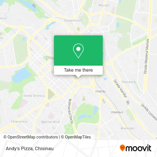 Карта Andy's Pizza