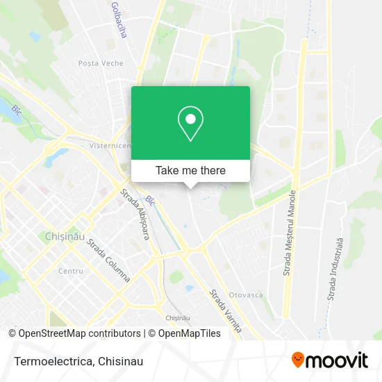 Карта Termoelectrica