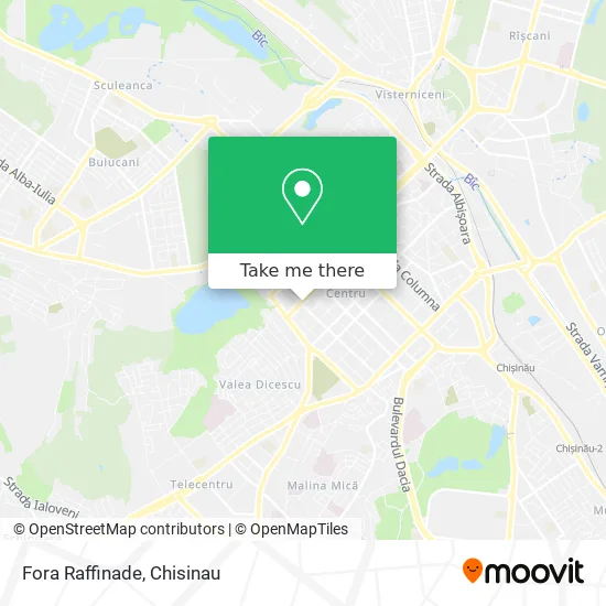 Fora Raffinade map